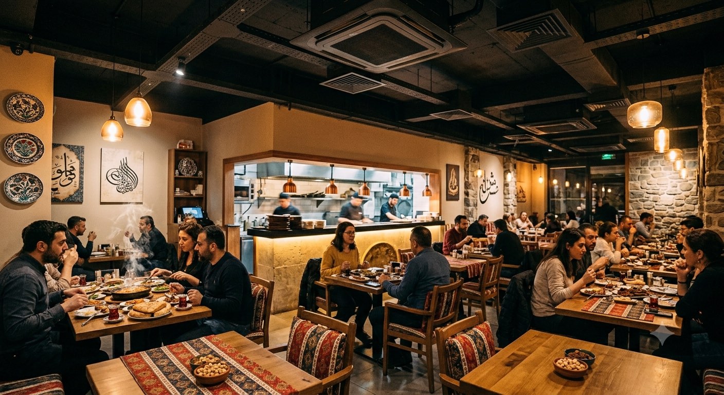 Kafe ve restoran havalandırması